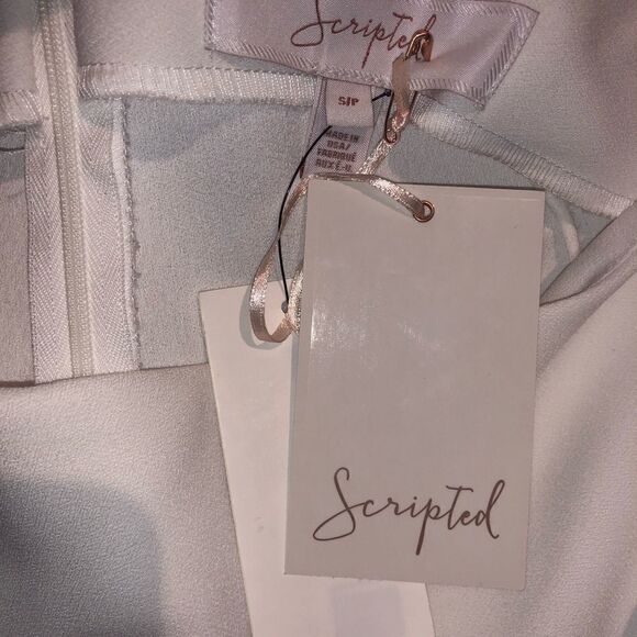 Scripted Ruffle Front Dressy Shorts BNWT - Picture 4 of 4